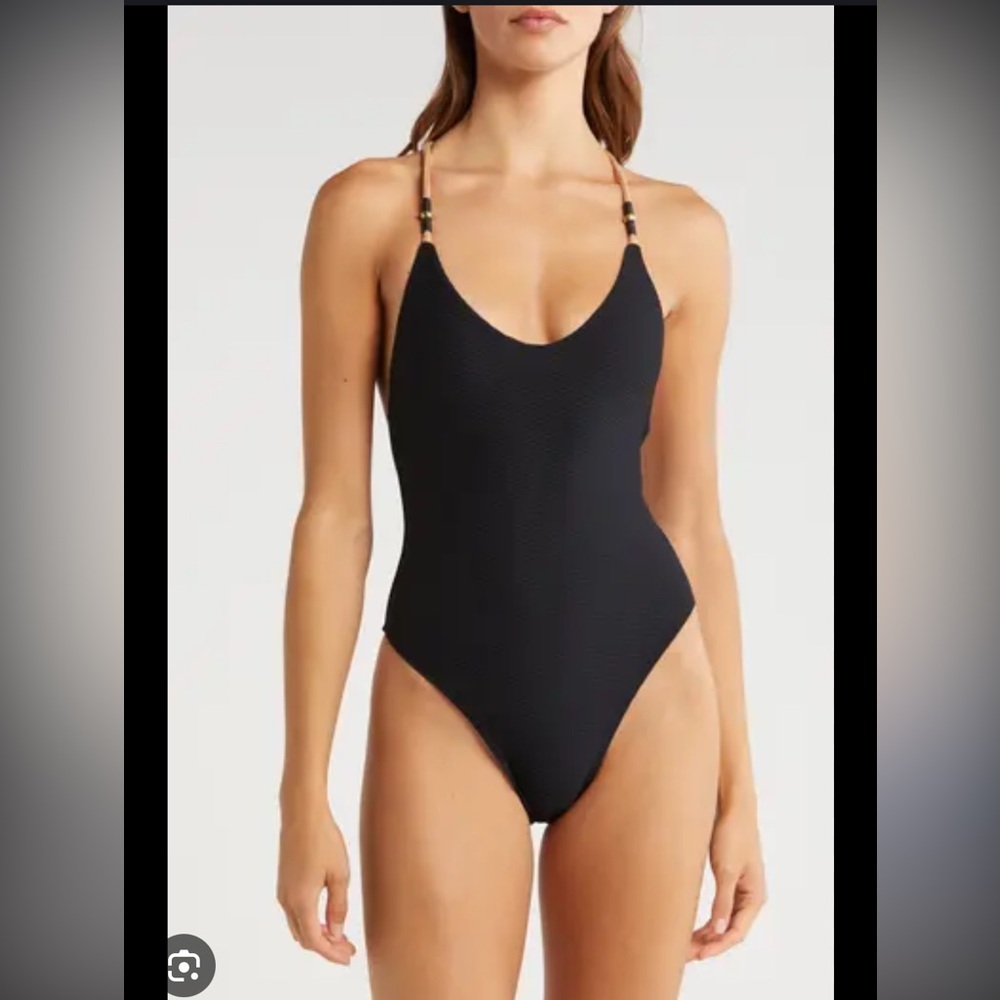 VIX Swimsuit Black Large